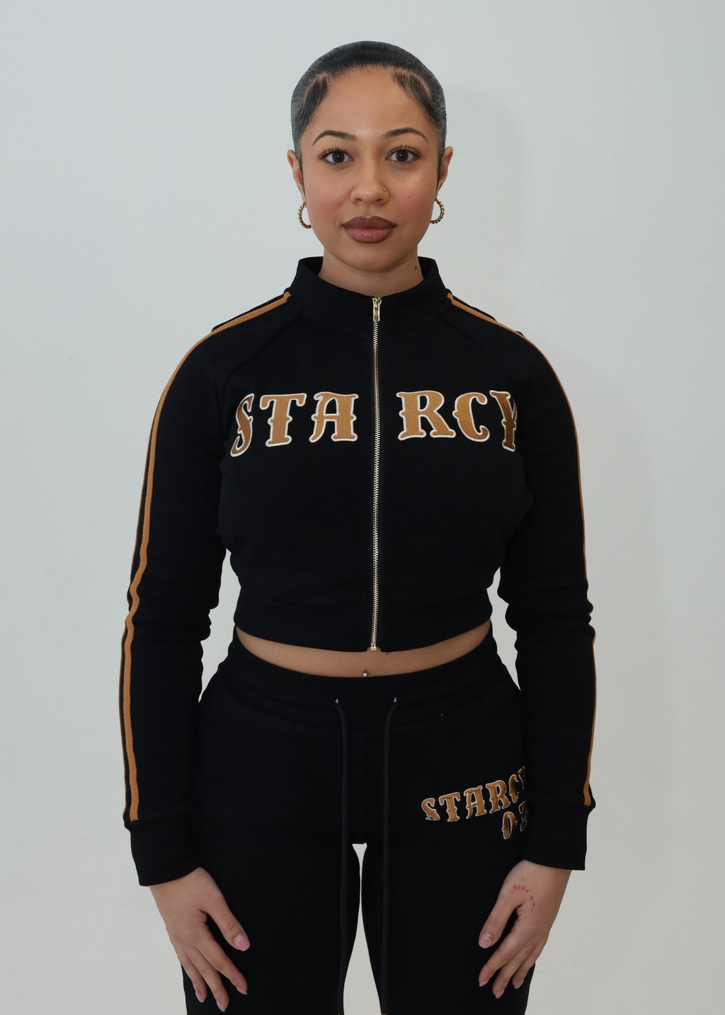 Caramel Black Jacket