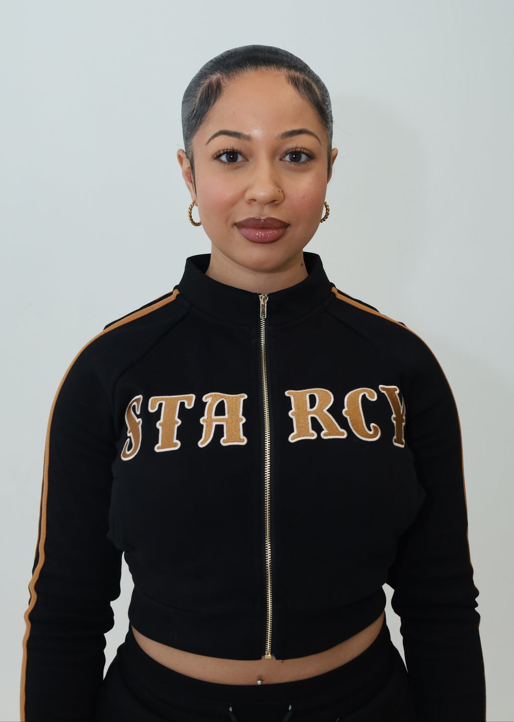 Caramel Black Jacket