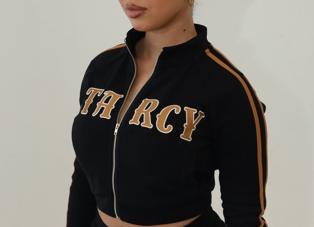 Caramel Black Jacket